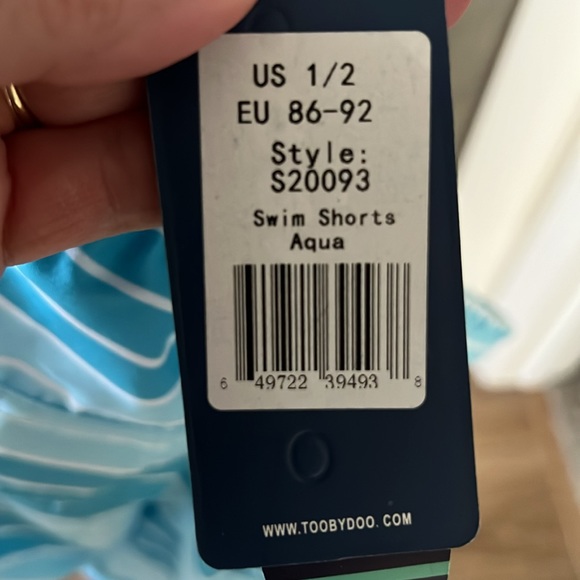 Toobydoo. Baby Swim trunks. Size 1/2 by - Picture 7 of 7